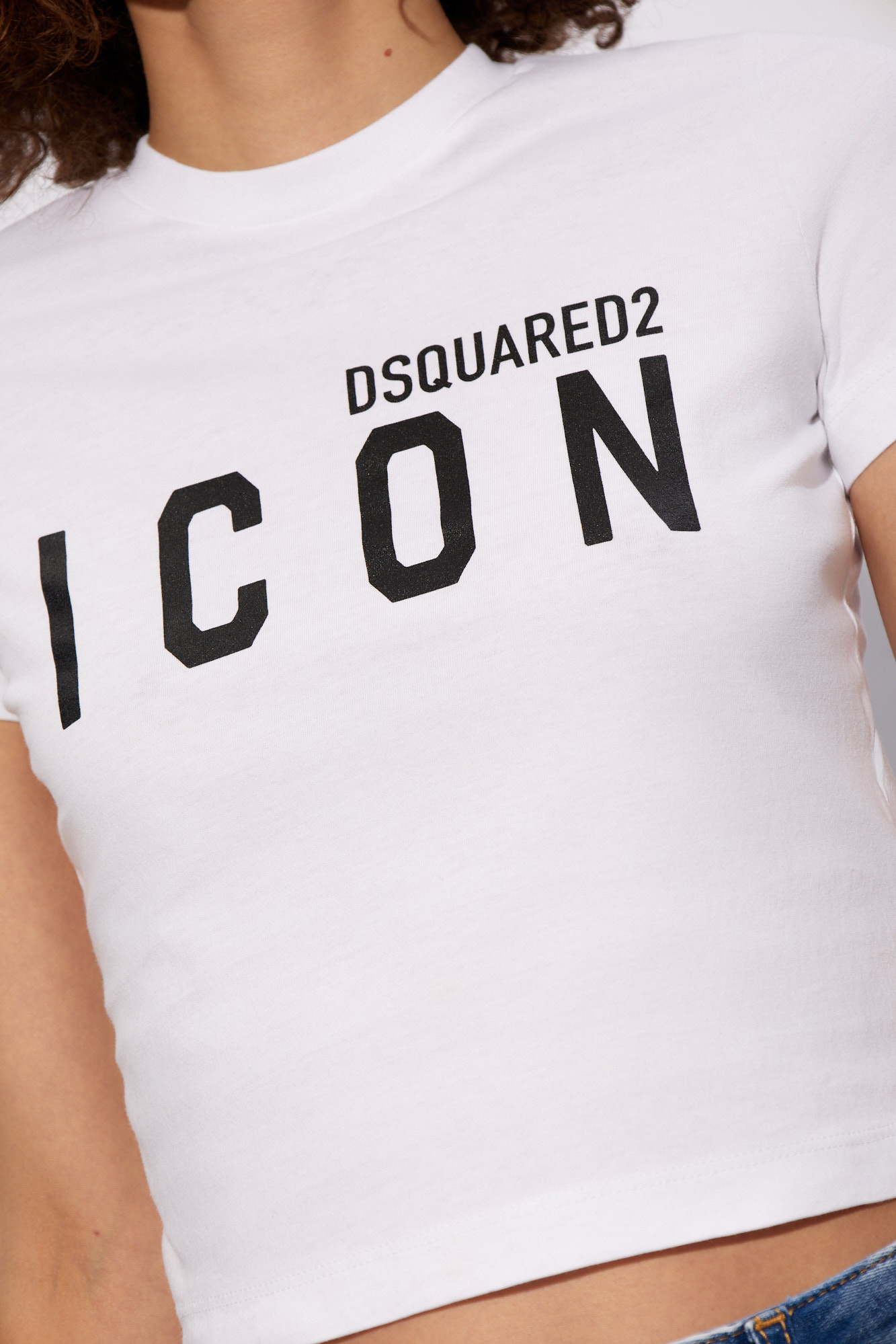 Dsquared2 T-shirt with logo | Women's Clothing | Vitkac